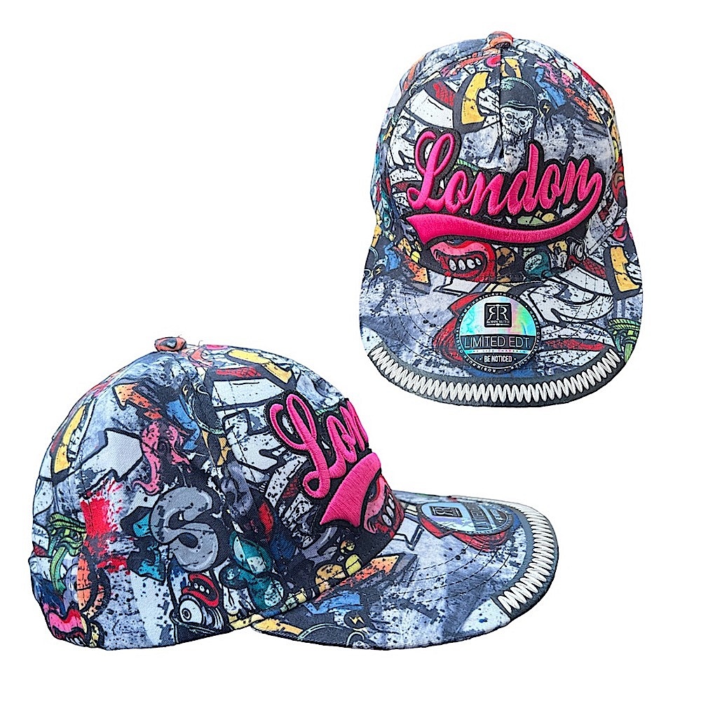 Original Robin Ruth Brand London Signature Graffiti Baseball Cap
